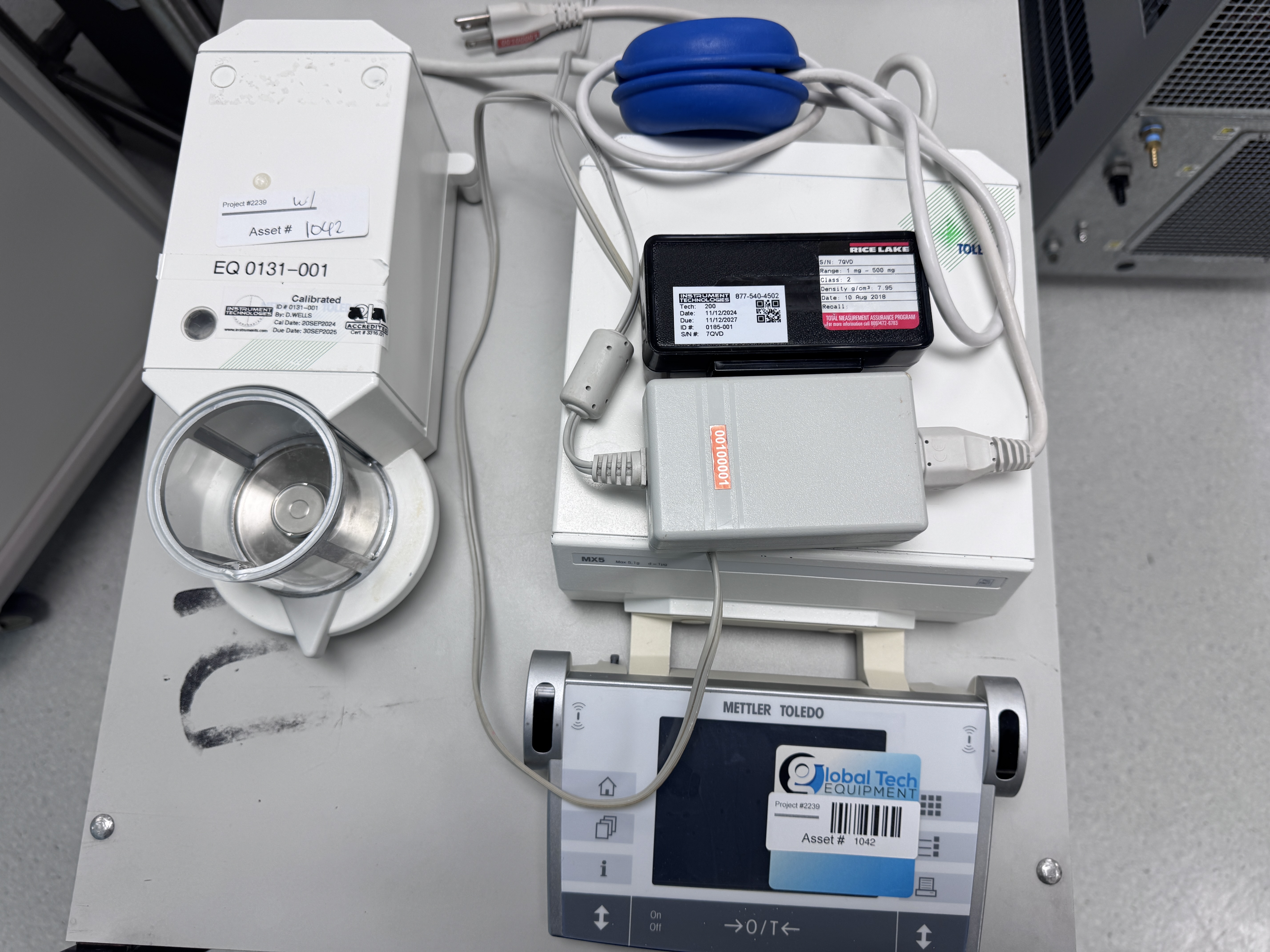 Mettler Toledo MX5 Microbalance